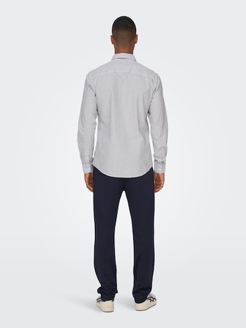 Only & Sons Regular fit Skjorta 'Alvaro' i grå