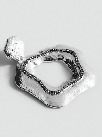 Boucles d'oreilles 'NIZA' MANGO en argent