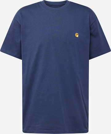 Carhartt WIP Shirt 'Chase' in Blauw: voorkant