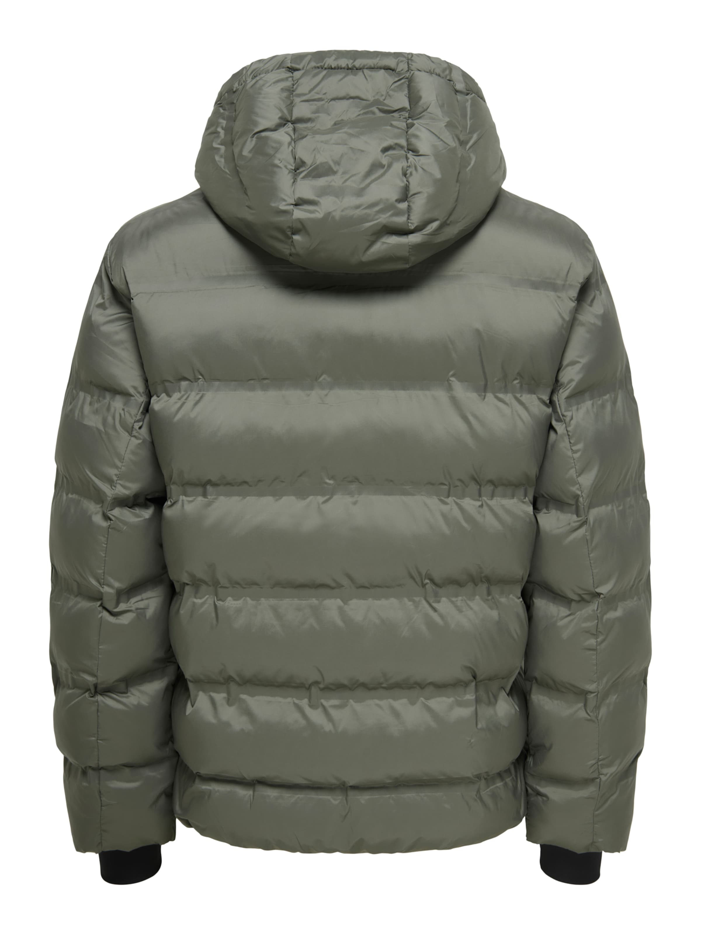 Only & Sons Демисезонная куртка 'ONSUNION' в Серый