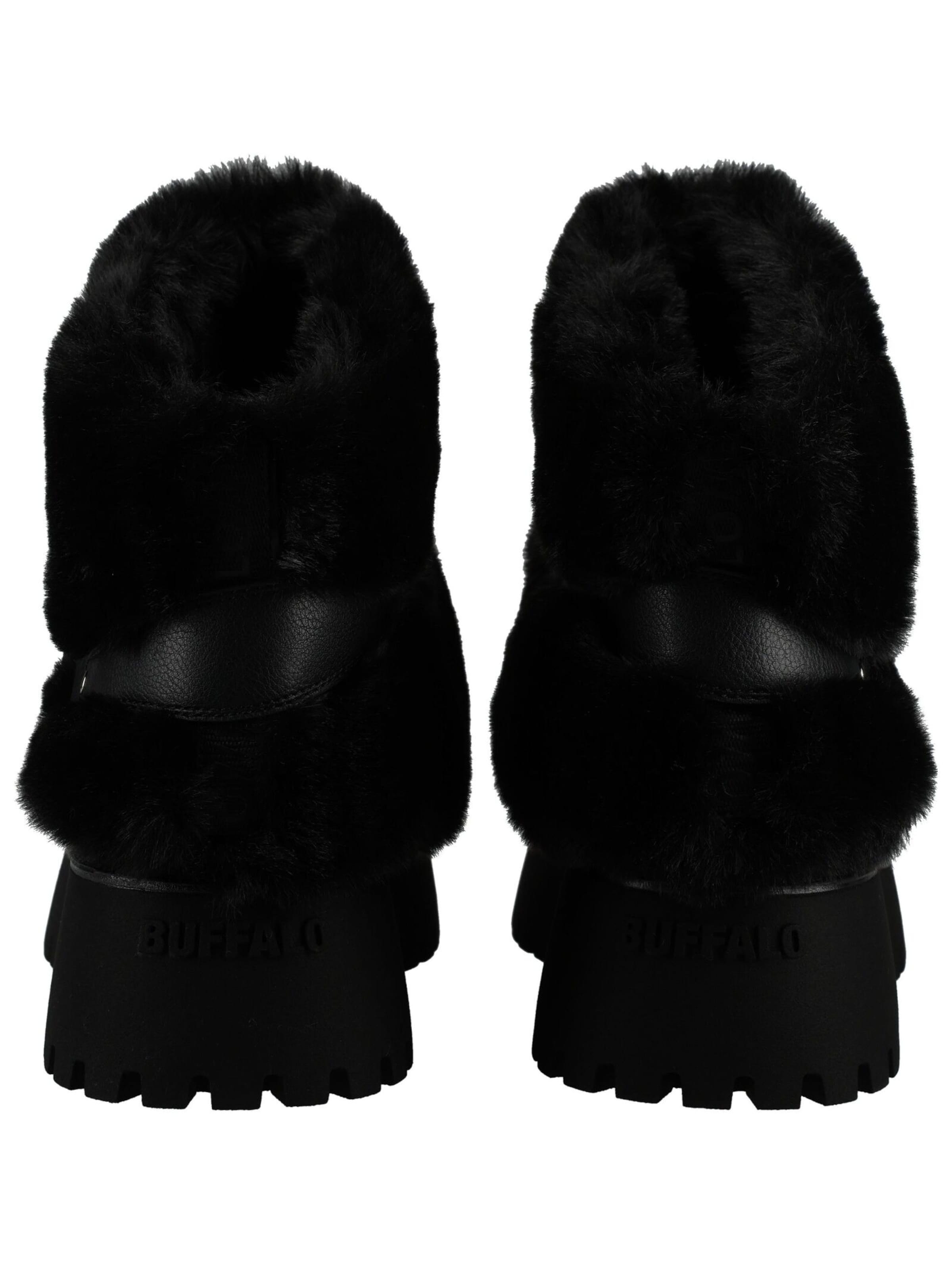 BUFFALO Stiefelette in Schwarz