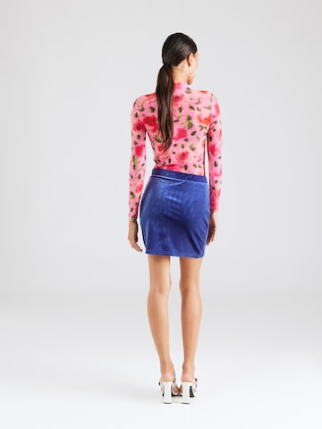 PIECES - Falda 'JOANNA' en azul