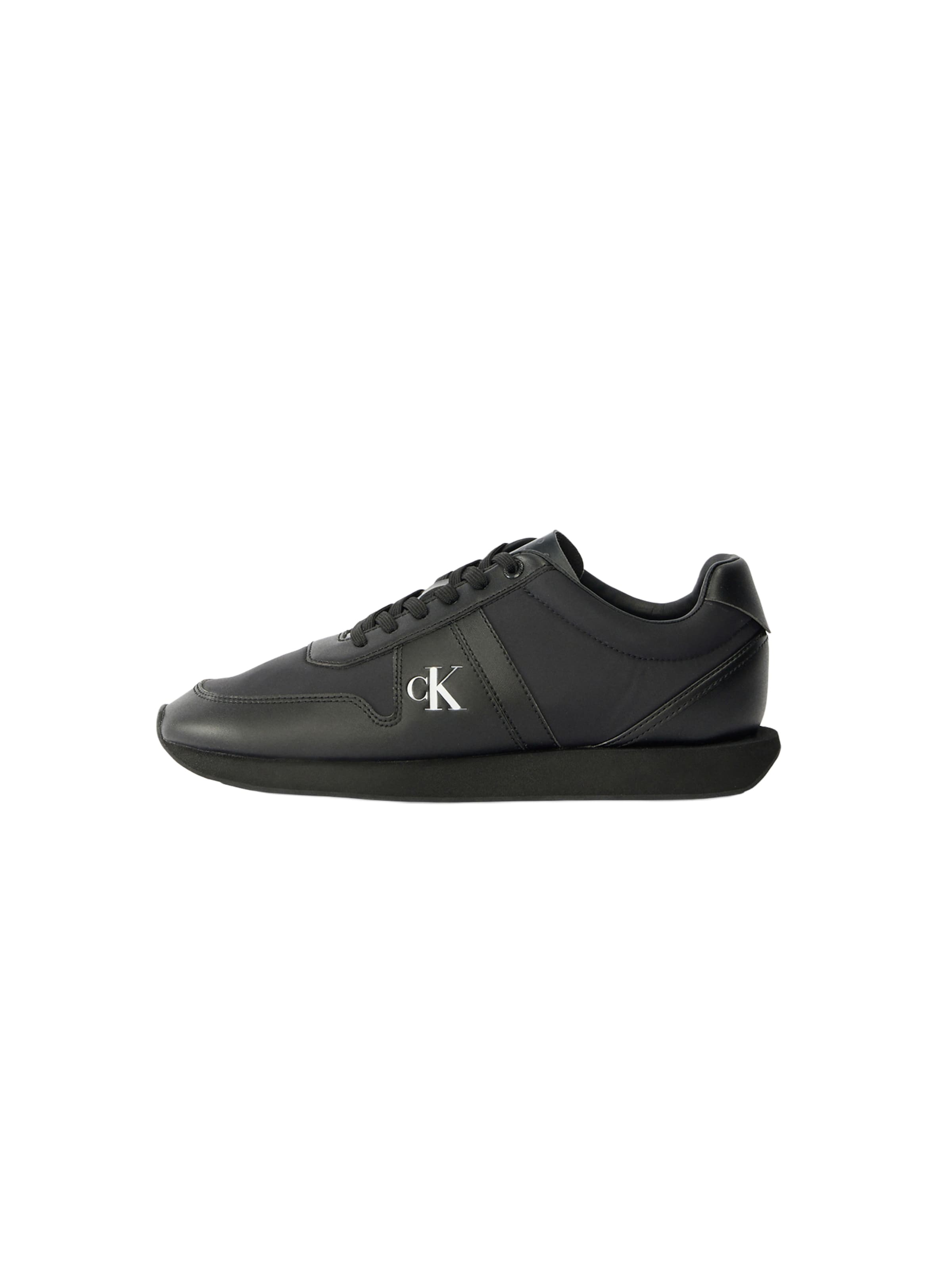 Calvin Klein Jeans Nízke tenisky 'RETRO RUN' - Čierna: predná strana
