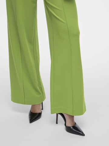 VILA Wide leg Trousers in Green