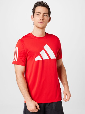 sarkans ADIDAS PERFORMANCE Sporta krekls 'Free Lift': no priekšpuses