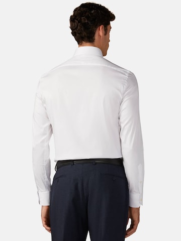 Boggi Milano Slim fit Button Up Shirt in White