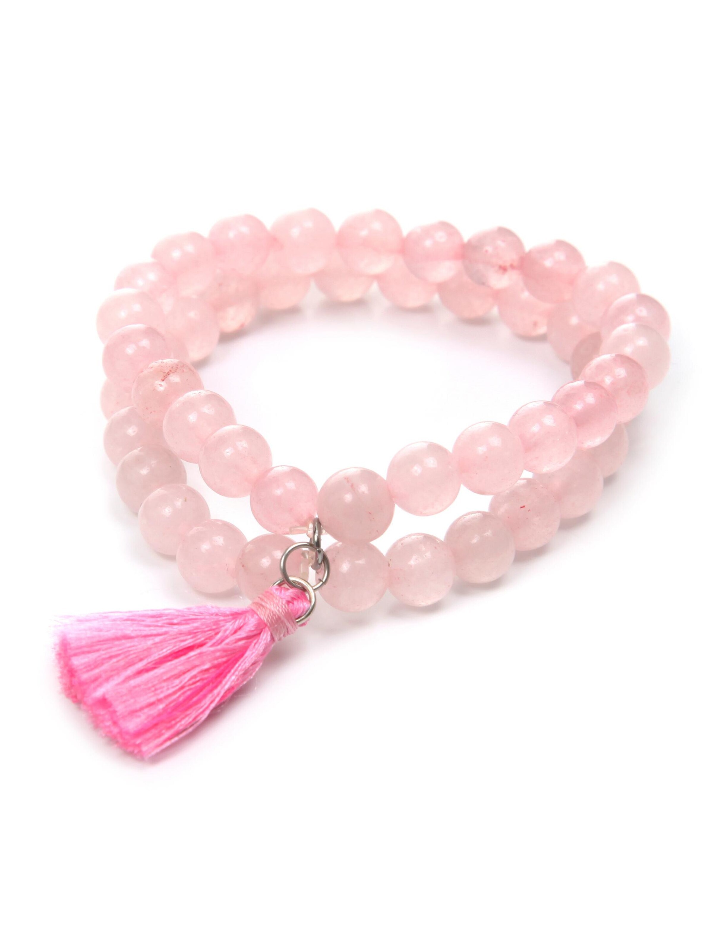 COLLEZIONE ALESSANDRO Bracelet 'Peppa' in Pink: front