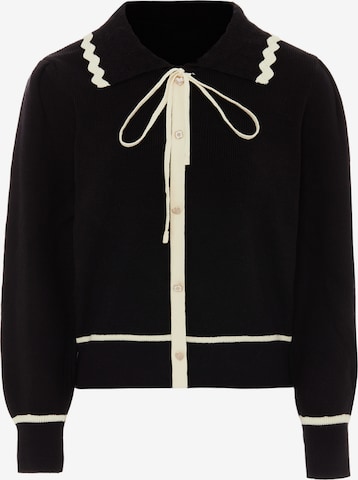 Cardigan NAEMI en noir : devant