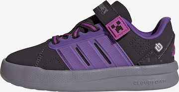 Baskets 'Minecraft Lightorama Court' ADIDAS SPORTSWEAR en noir : devant