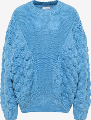 Pull-over IZIA en bleu : devant