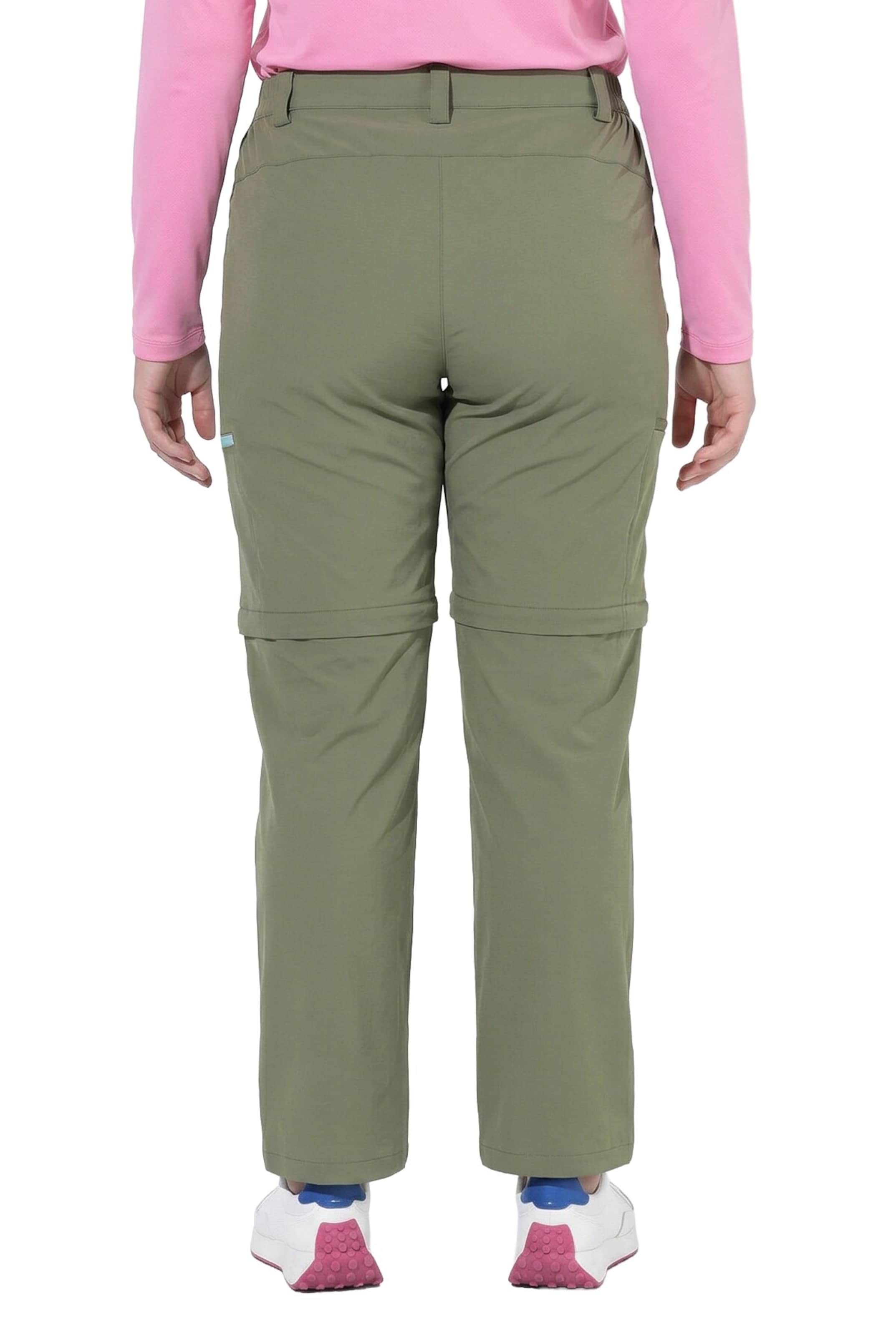 Ulla Popken Regular Pants in Green