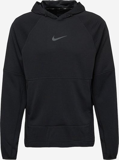 NIKE Sportsweatshirt in de kleur Grijs / Zwart, Productweergave