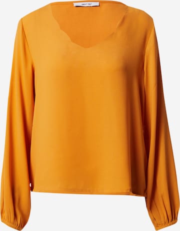 ABOUT YOU Blouse 'Ramona' in Geel: voorkant