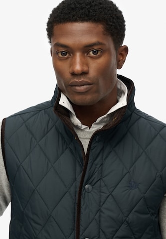 Superdry Bodywarmer 'Estate' in Blauw