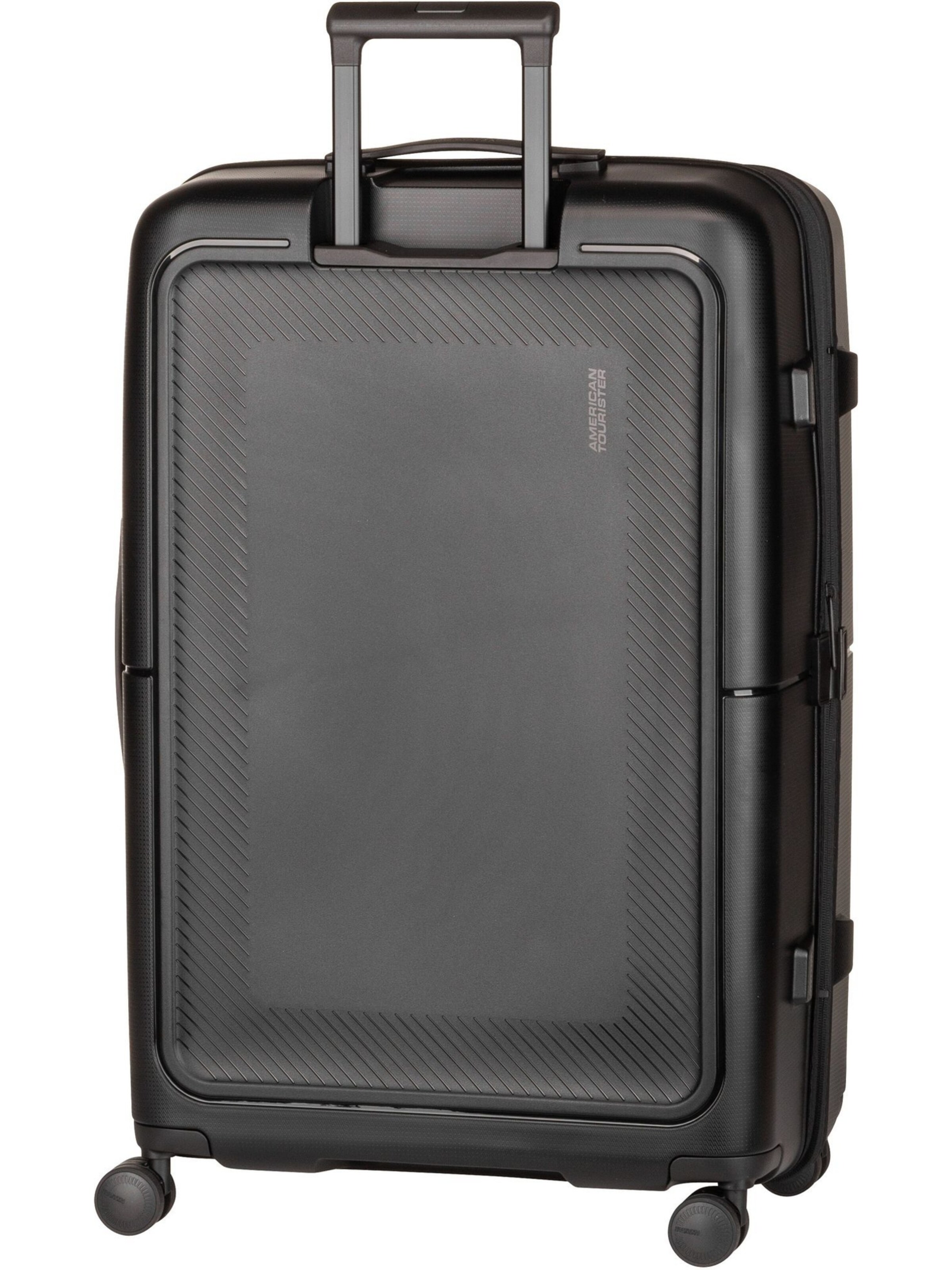 American Tourister Trolley ' Dashpop Spinner 77 EXP' in Schwarz