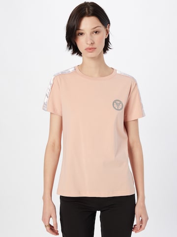 Carlo Colucci T-shirt i rosa: framsida