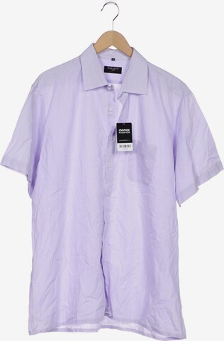 Bexleys Button Up Shirt in XXL in Purple: front