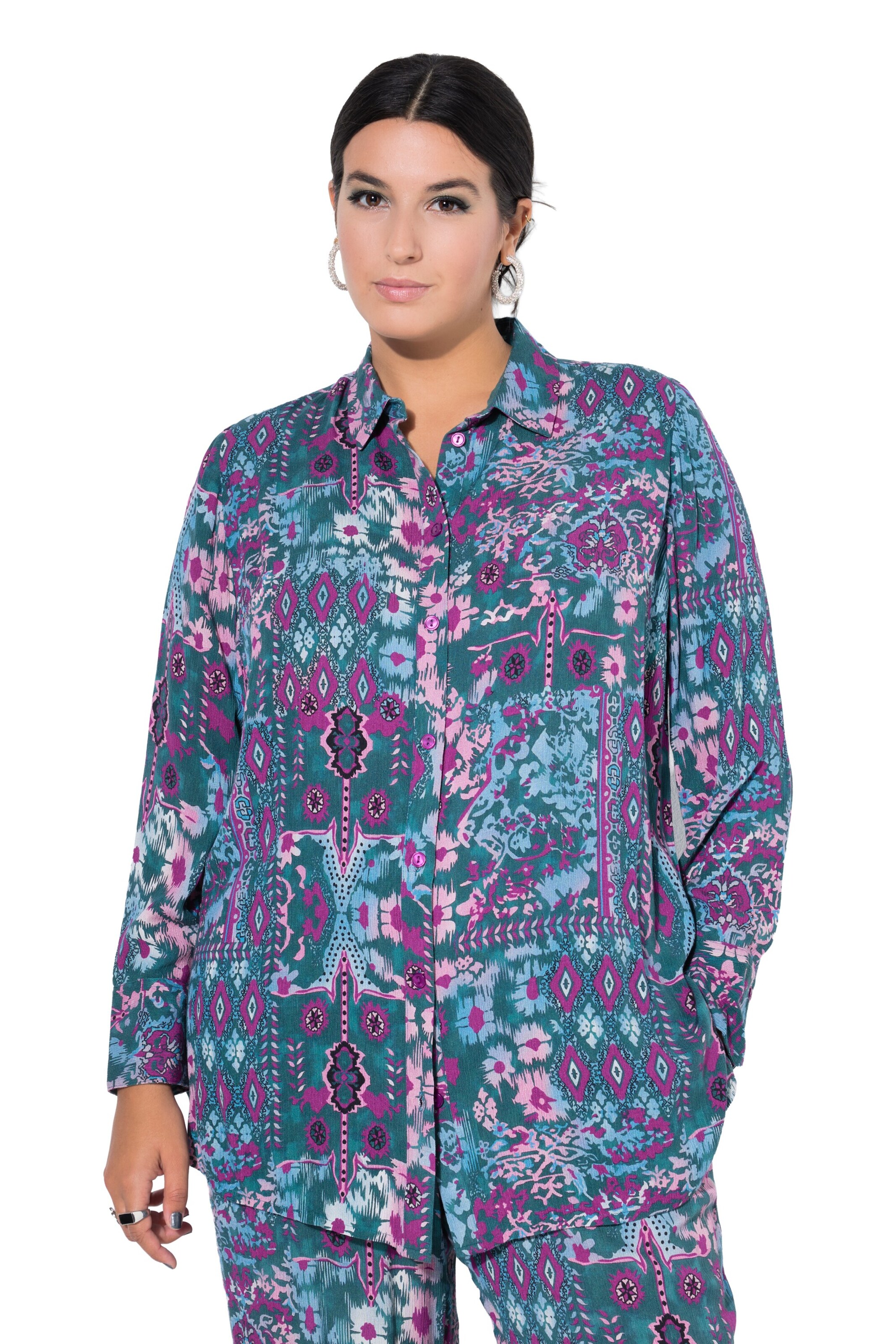 Studio Untold Blouse in Gemengde kleuren: voorkant