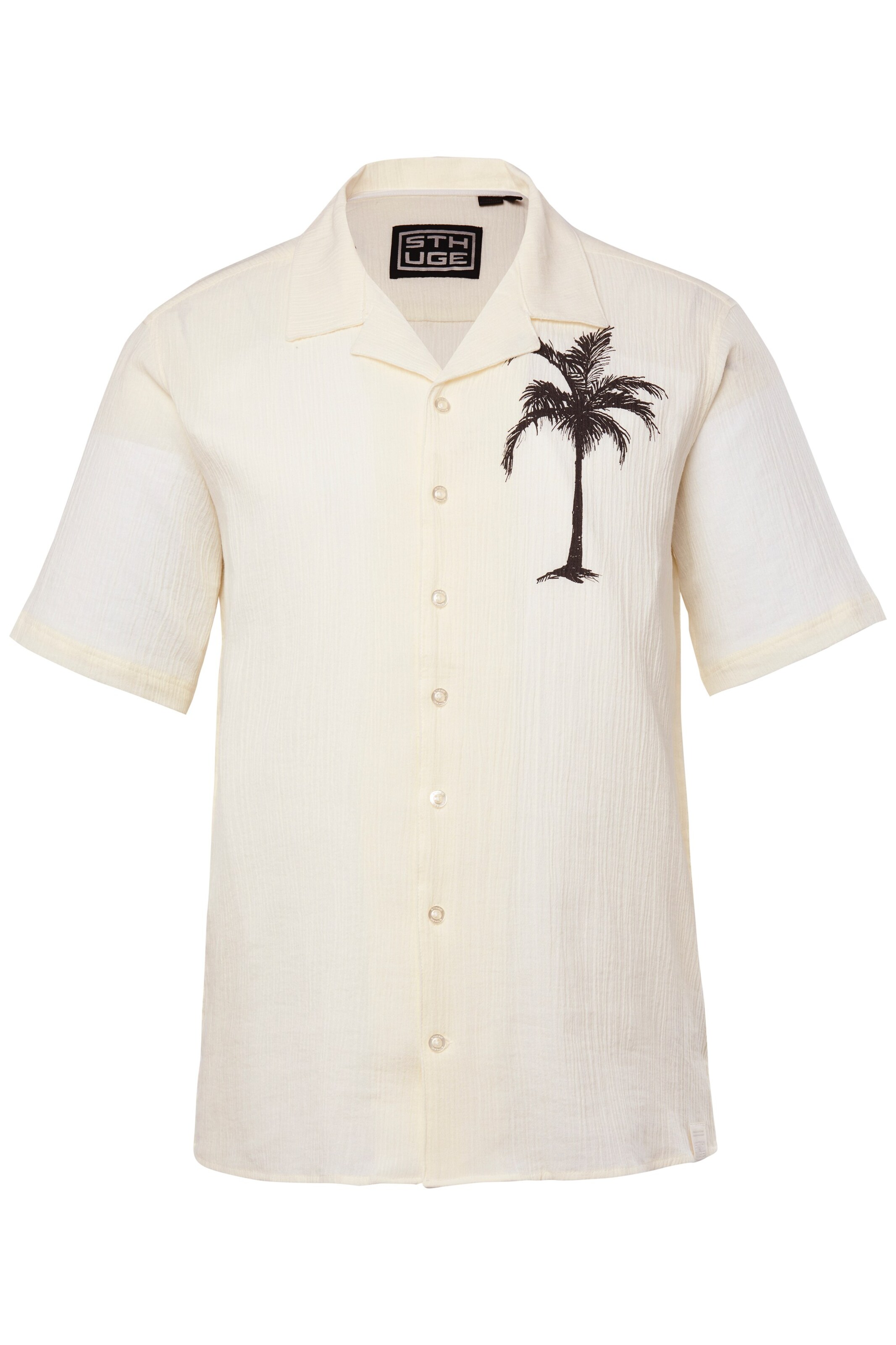 STHUGE Regular Fit Hemd in Weiß: Vorderseite