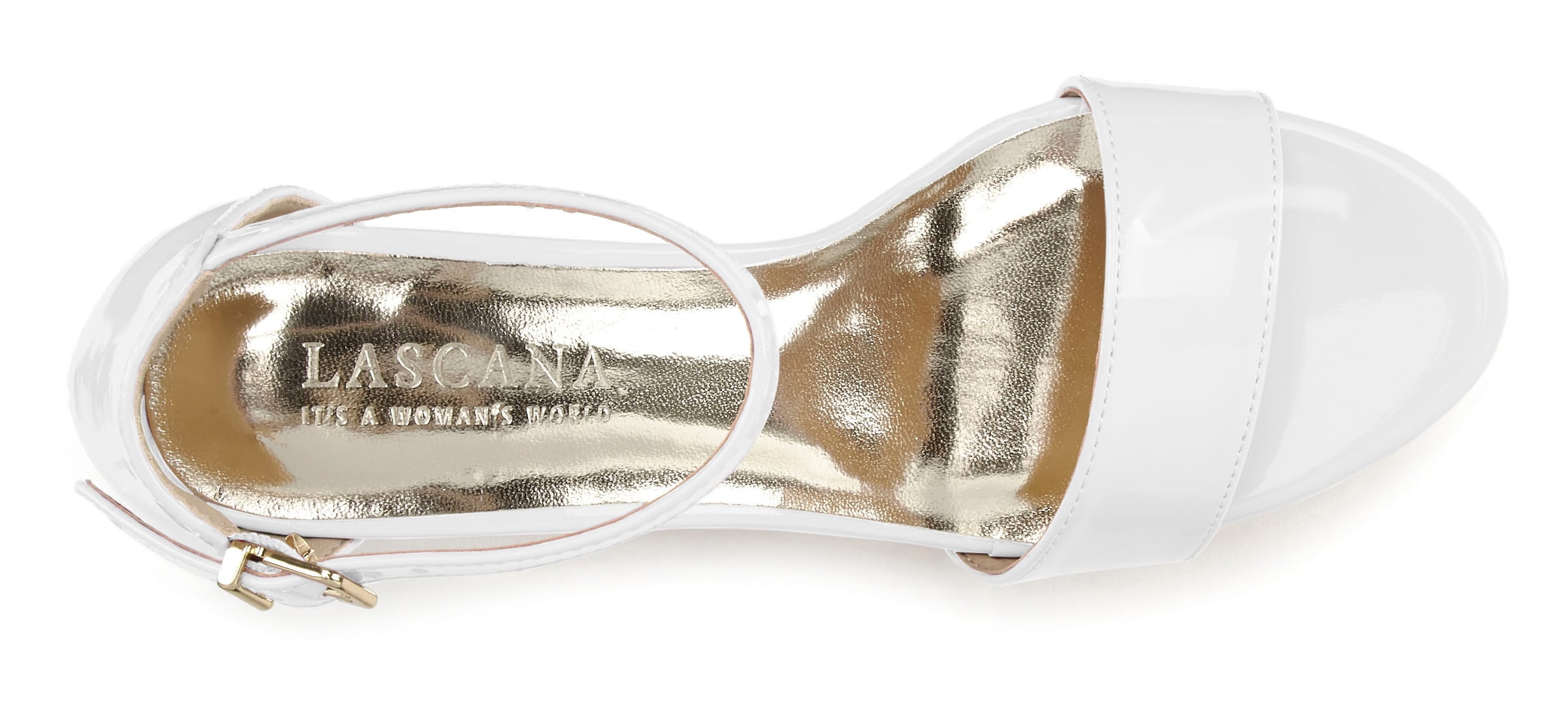 LASCANA Remsandal i vit