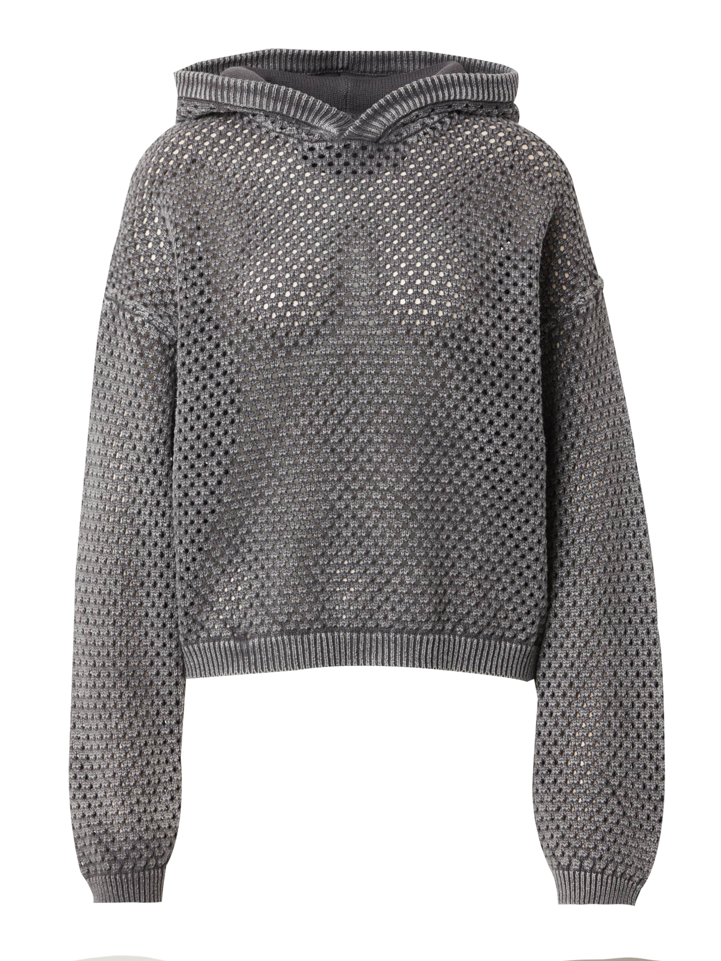 OUT OF ORBIT Pull-over &#x27;Cim&#x27; en gris, Vue avec produit