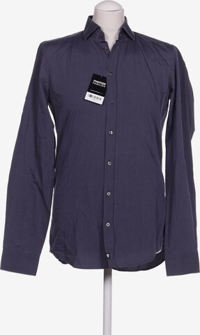 STRELLSON Button Up Shirt in XS in Blue: front