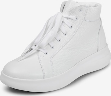 VITAFORM High-Top Sneakers in White: front