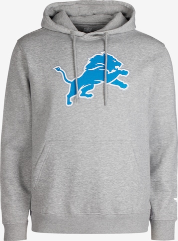 Fanatics Athletic Sweatshirt 'NFL Detroit' in Grey: front