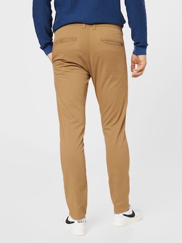 ESPRIT Slim fit Chino trousers in Brown