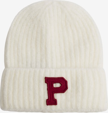 Pepe Jeans Beanie in Beige: front