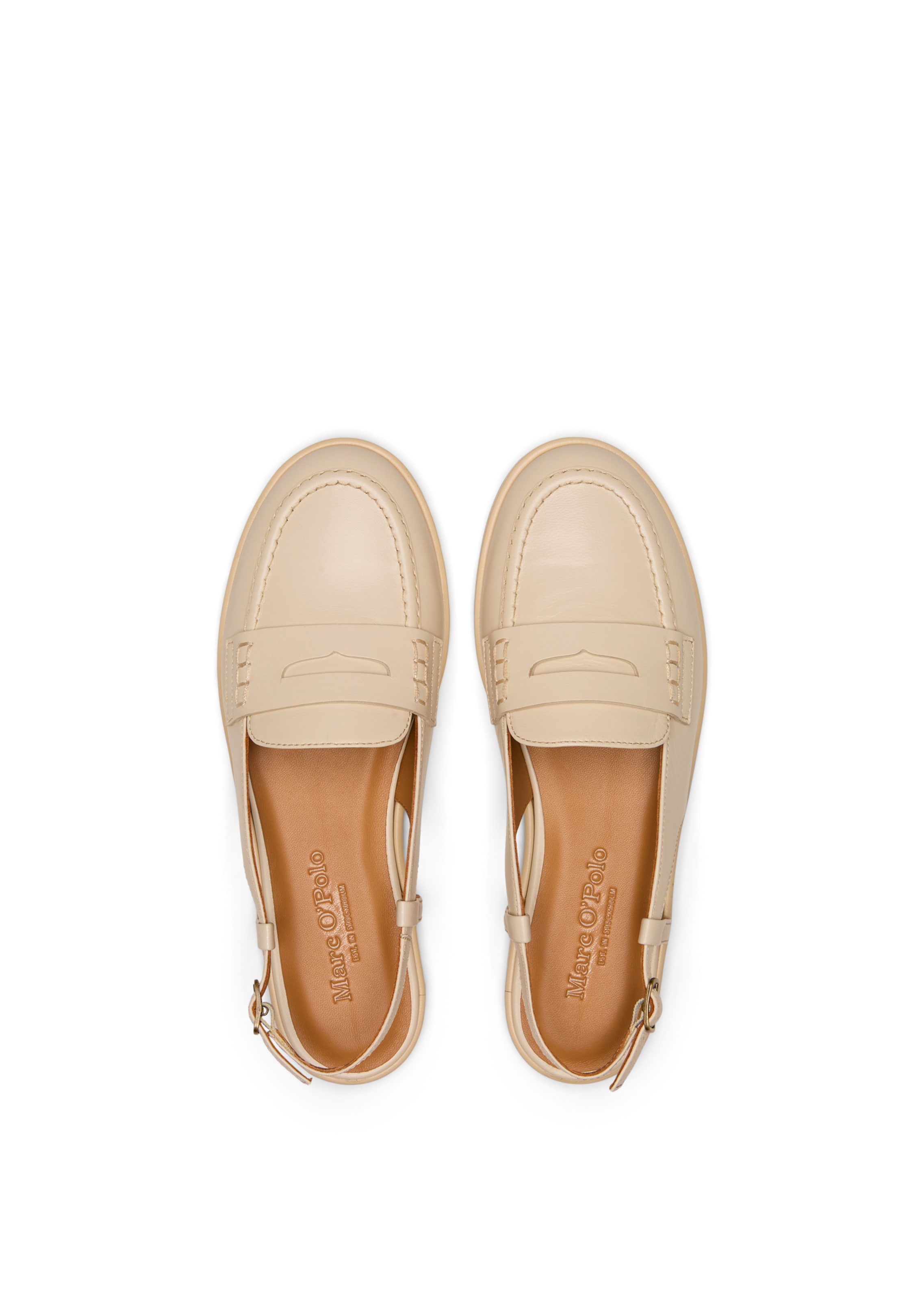 Marc O'Polo Slipper 'Alva' in Beige