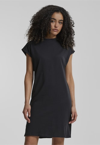 Urban Classics Jurk in Zwart: voorkant