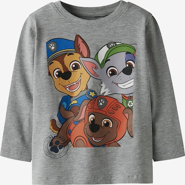 NAME IT - Camisola 'NMMNITIN' em cinzento: frente