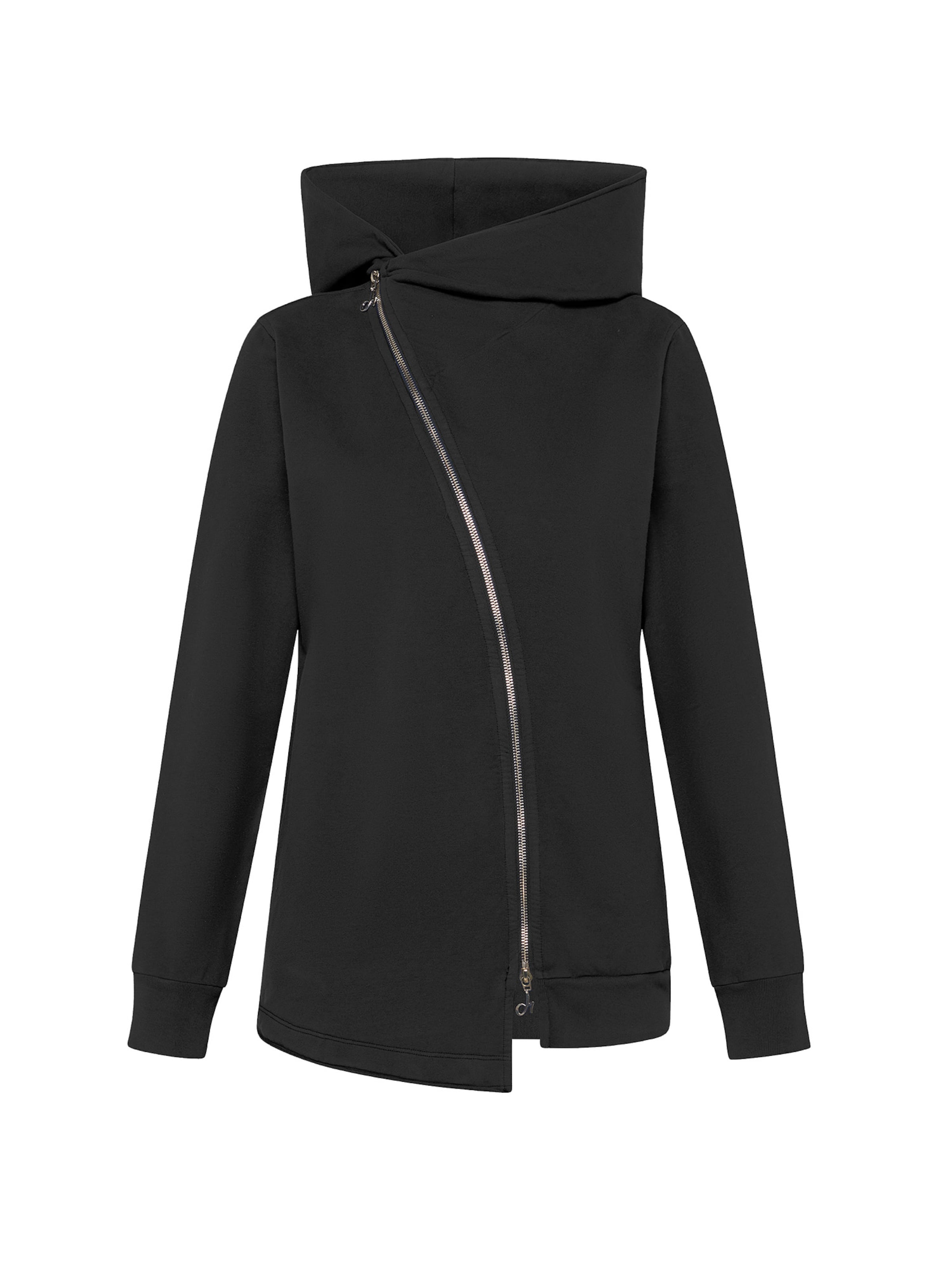 DEHA Sweatshirt in Schwarz: Vorderseite