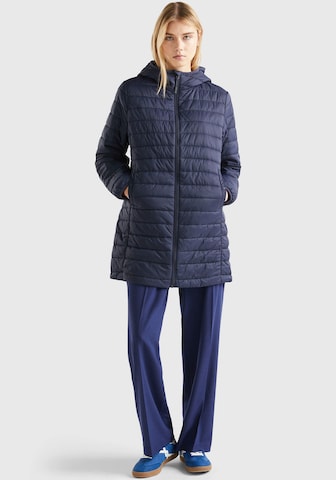 UNITED COLORS OF BENETTON Between-Seasons Coat in Blue: front