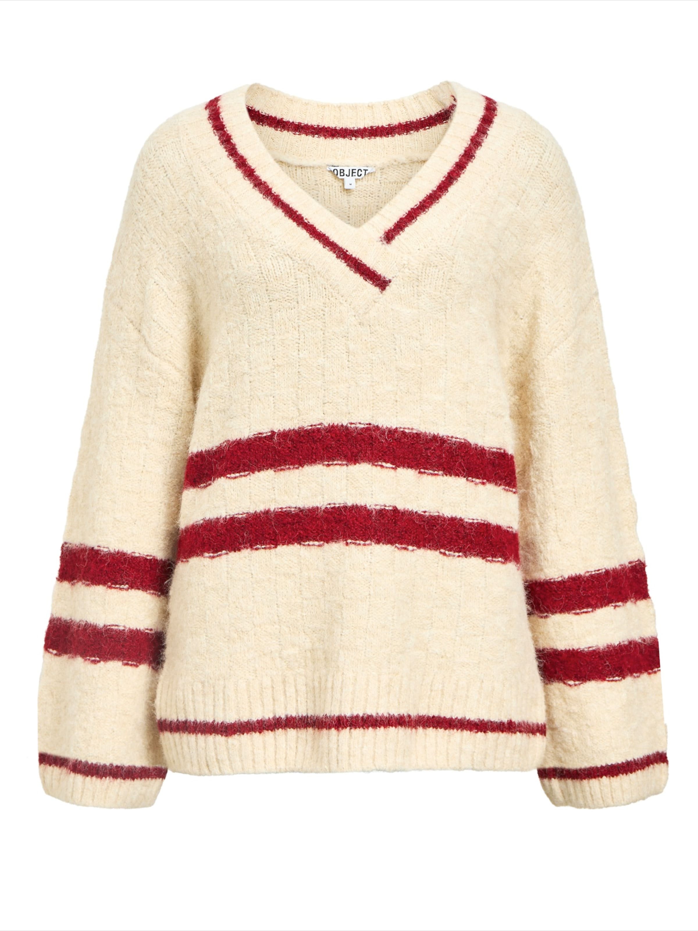 OBJECT Svetr 'Juline' – bílá: přední strana