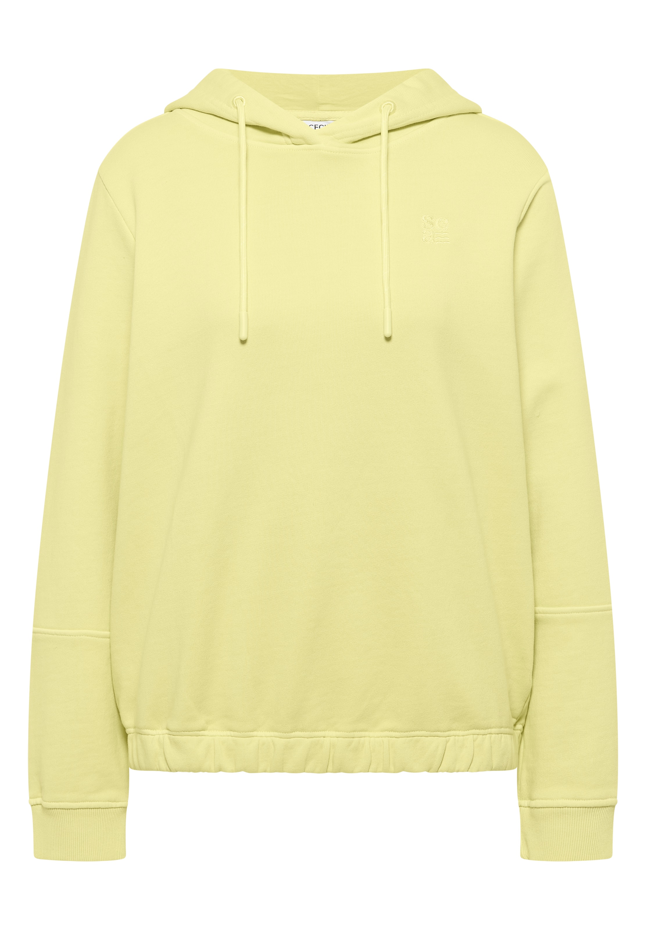 CECIL Sweatshirt in Yellow: front