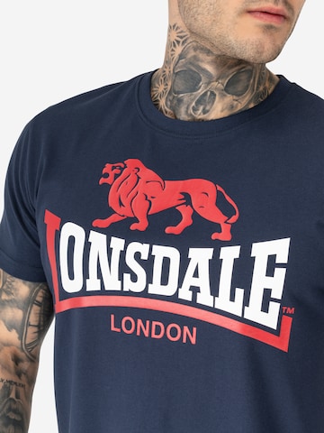 LONSDALE Shirt in Blue
