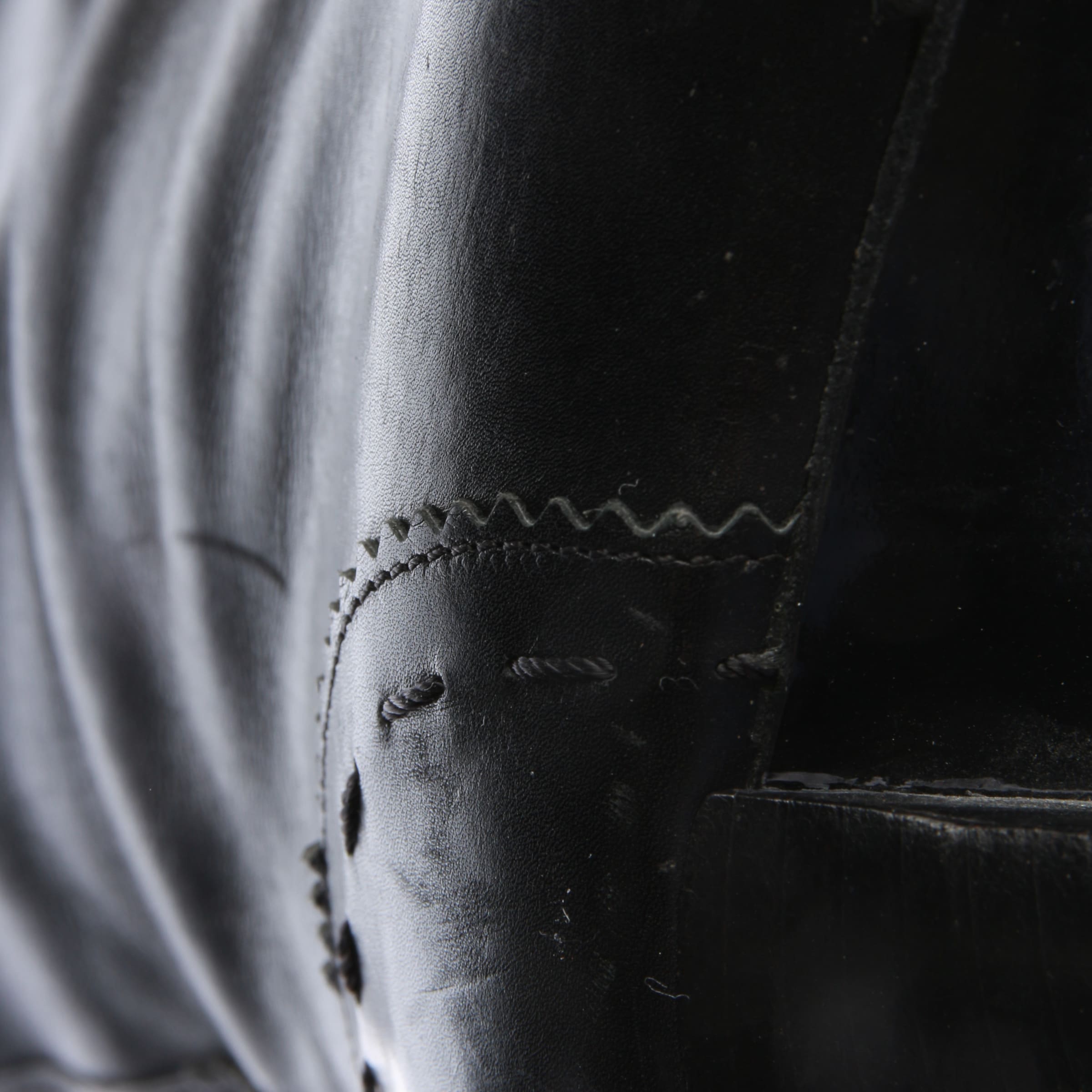 HERMÈS Dress Boots in 39 in Black