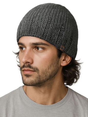 Neverless Beanie '2023' in Grey: front