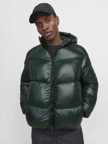 JACK & JONES Winter jacket 'JCOReflex' in Green