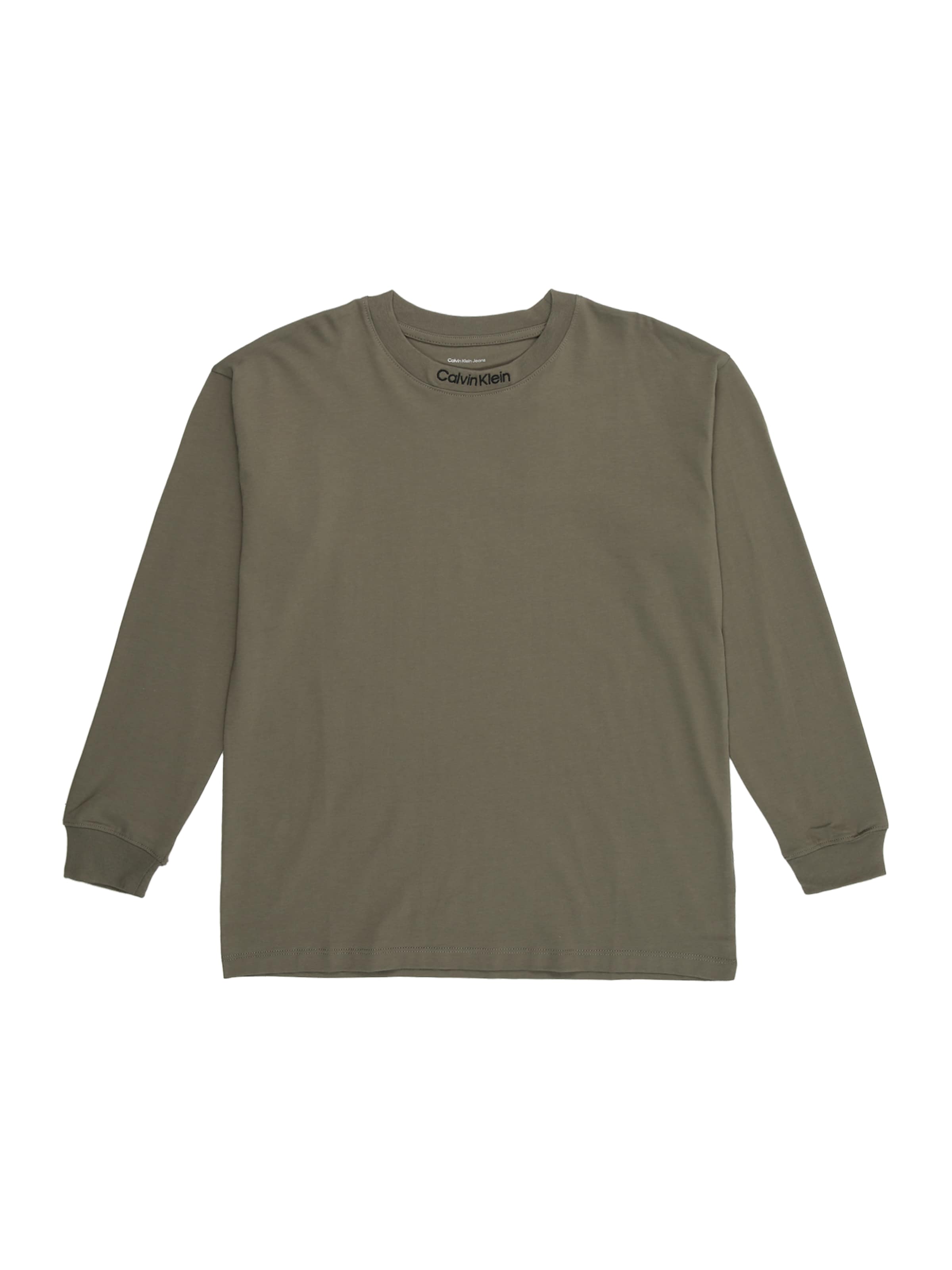 Calvin Klein Jeans Tričko - Zelená: predná strana