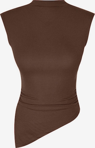 Trendyol Top in Braun: Vorderseite