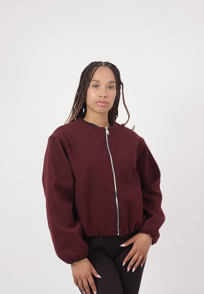 Elara Jacke in L in weinrot, Produktansicht