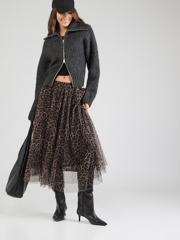 Herrlicher - Falda 'Vida' en marrón