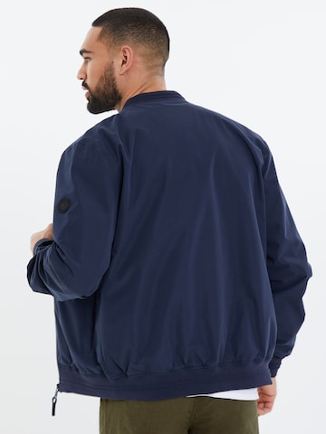 Threadbare Between-Season Jacket 'Riot' in Blue