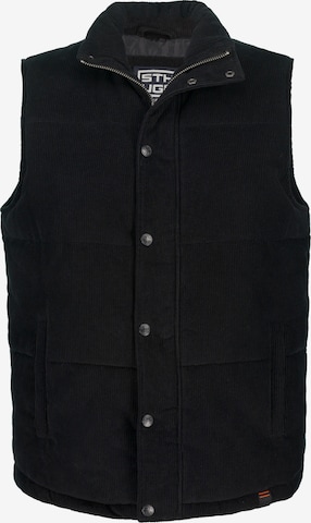 STHUGE Vest in Black: front
