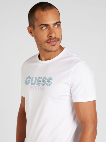 GUESS Majica | bela barva