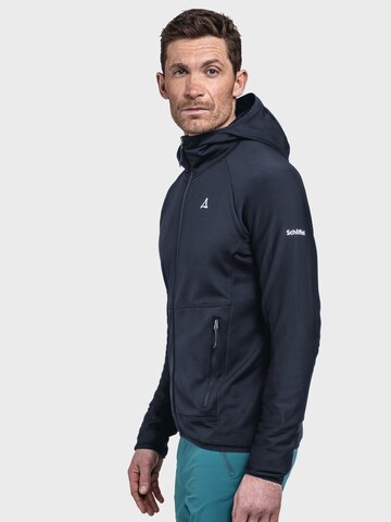 Schöffel Athletic fleece jacket 'Cascata' in Blue