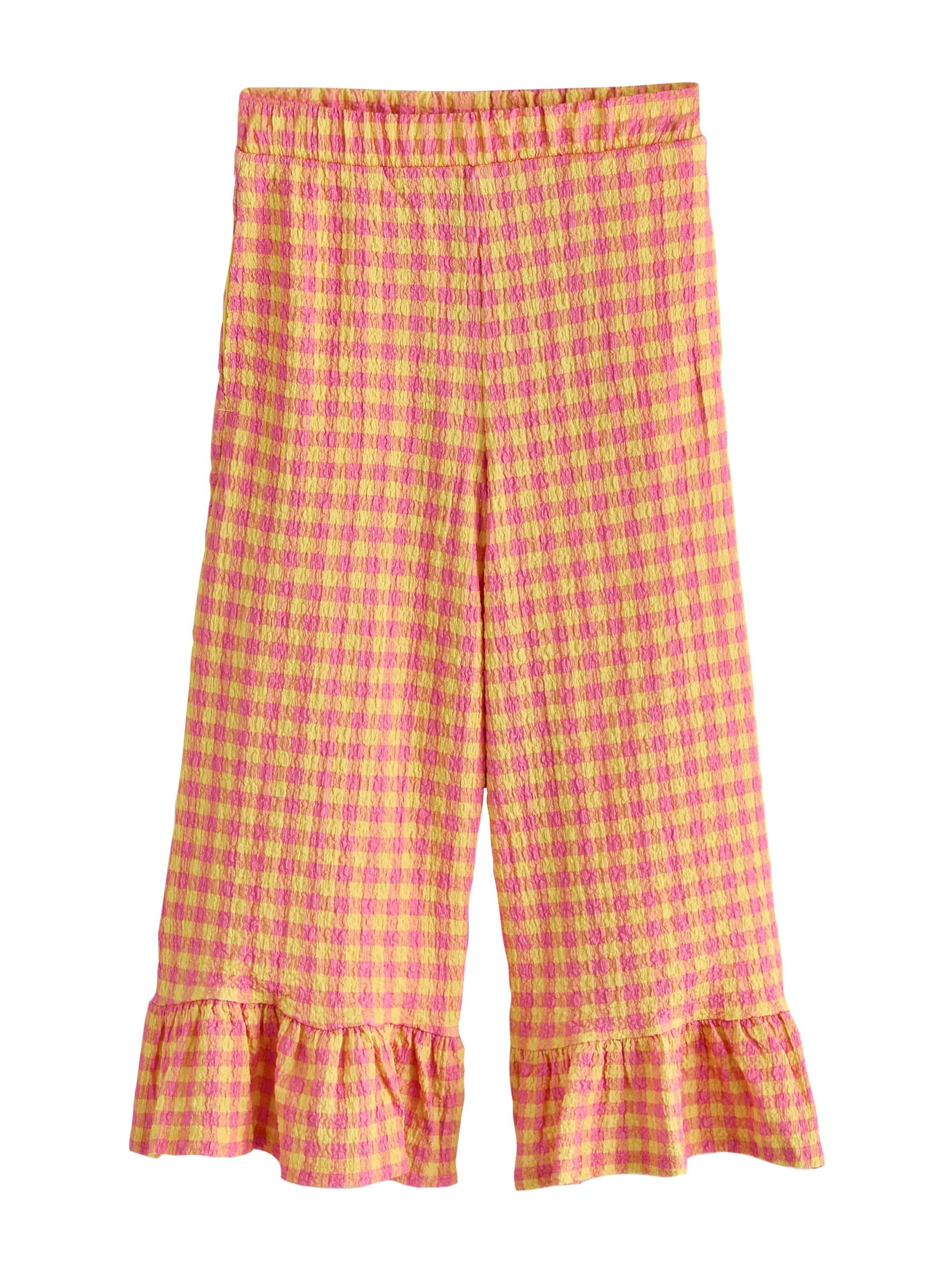 Wide leg Pantaloni de la Next pe roz: față